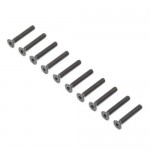 [TEAM LOSI] Flat Head Screws, Stl, BO, M4 x 16mm (10)