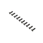 [TEAM LOSI] Flat Head Screws, Stl, BO, M4 x 14mm (10)
