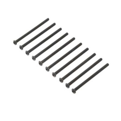[˾ũ] LOS255013 [TEAM LOSI] Button Head Screws, Stl, BO, M4 x 65mm (10)
