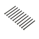 [TEAM LOSI] Button Head Screws, Stl, BO, M4 x 65mm (10)