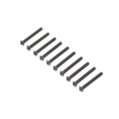 [˾ũ] LOS255012 [TEAM LOSI] Button Head Screws, Stl, BO, M4 x 35mm (10)