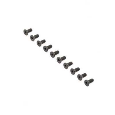 [˾ũ] LOS255016 [TEAM LOSI] Flat Head Screws, Stl, BO, M4 x 10mm (10)
