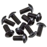 [Axial] AXA0113 Hex Socket Button Head Black M3x6mm (10)