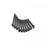 [Axial] AXA117 Hex Socket Button Head M3x15mm Black (10)