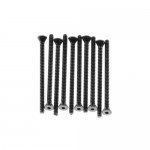 [Axial] AXA150 Hex Sckt Flat Head M3x25mm Black Oxide (10)