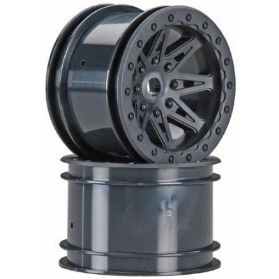 [˾ũ] AXIC8135 [Axial] AX08135 2.2 Rebel Wheels 41mm Wide Black (2)