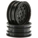 [Axial] AX31587 1.9 Wheels KMC XD Machete Crawl Black (2)