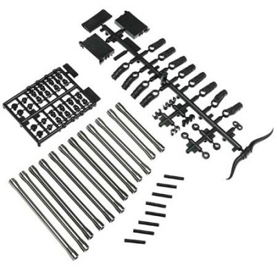 [˾ũ] AXIC1466 [Axial] AX31466 Rr Link Set Alum 80/94/101.5mm SCX10 II