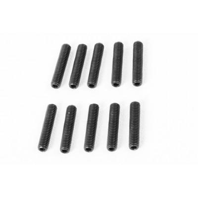 [�˾���ũ] AXIC3343 [Axial] AX31343 M4x20mm Set Screw Black (10)