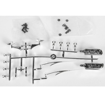 �˾���ũ AXIC1556 [Axial] AX31556 67 ChevroletC/10 Body Details Chrome SCX10