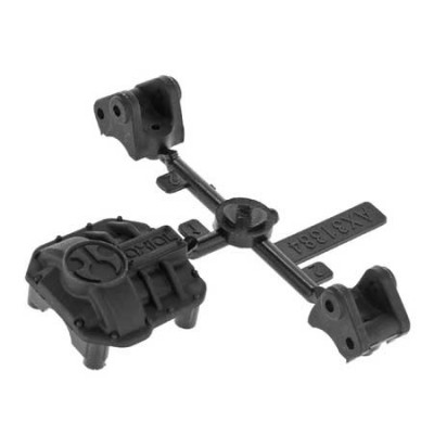 �˾���ũ AXIC1437 [Axial] AX31437 AR44 Diff Cover, Link Mounts Black