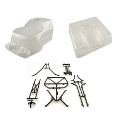 �˾���ũ AXIC4025 [Axial] AX4025 Trail Honcho Body w/Cage  ȥ�ʹٵ� �̵���
