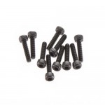 [Axial] AX31066 Cap Head M2x8mm Black (10)