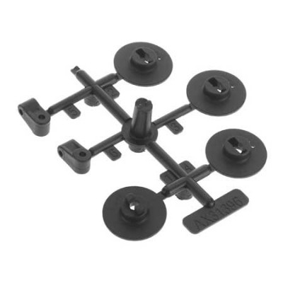 [�˾���ũ] AXIC3397 [Axial] AX31396 Winch Spool/Servo Mounts