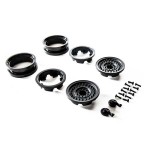 [Axial] 1.9 MW19 Beadlock Wheels - Black (2pcs)