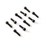 [Axial] M2.6x10mm Cap Head (Black) (10pcs)