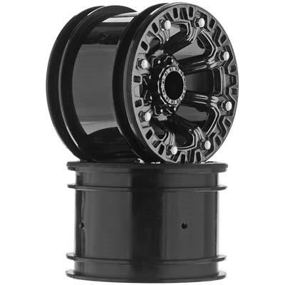 [˾ũ] DTXC3858 [DURATRAX] Duratrax Crawler Wheel 2.2 Black Chrome (2)