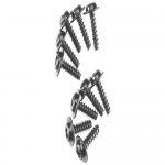 [Axial] AXA1280 ServoFlange Screw M3x10mm Black Oxide (10)