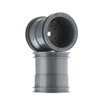 [�˾���ũ] AXIC1464 [Axial] AX31464 2.2 Monster Truck Wheels 63mm Silver (2)