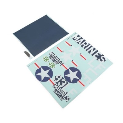 �˾���ũ EFL8506 [E-FLITE] Decal Sheet: F4U-4 1.2M (�����Ǹ�)