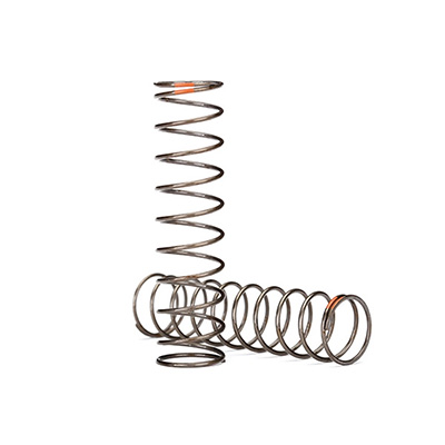[�˾���ũ] AX8044 [TRAXXAS] AX8044 Springs, shock (natural finish) (GTS) (0.39 rate, orange stripe) (2)