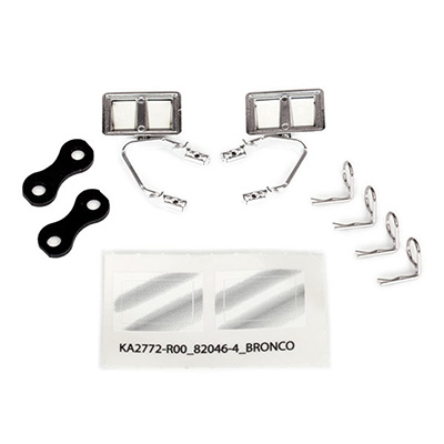 [�˾���ũ] AX8073X [TRAXXAS] AX8073X Mirror side Chrome L/R