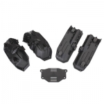[TRAXXAS] AX8080 Fenders, inner (narrow), front & rear (2 each)/ rock light covers (8)/ battery plate/ 3x8 flathead screws (4)