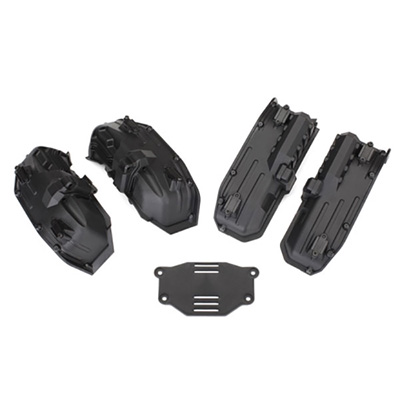 [�˾���ũ] AX8080 [TRAXXAS] AX8080 Fenders, inner (narrow), front & rear (2 each)/ rock light covers (8)/ battery plate/ 3x8 flathead screws (4)