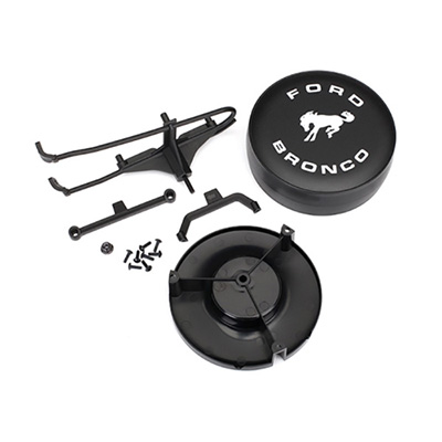 [˾ũ] AX8074 [TRAXXAS] AX8074 Spare tire mount/ mounting bracket/ spare tire cover/ mounting hardware,TRX-4