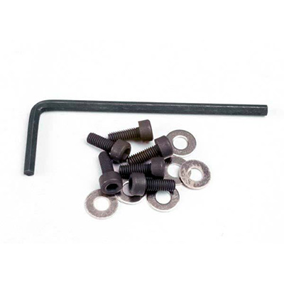 [˾ũ] AX1552 [TRAXXAS] AX1552 Motor/Backplate screws (6)/washers (6)/ wrench