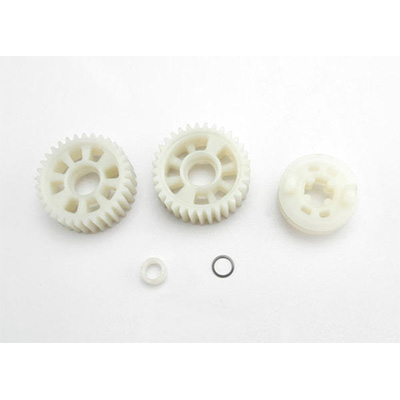 [˾ũ] AX3985X [TRAXXAS] AX3985X Output gears - 33T (2)/ drive dog carrier/ output shaft spacer