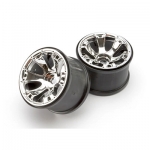 [TRAXXAS] AX5671 Wheels Geode 3.8inch (chrome) (2)