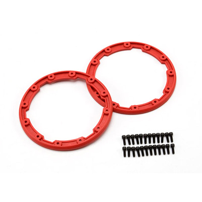 [˾ũ] AX5667 [TRAXXAS] AX5667 Sidewall protector beadlock style (red) (2)