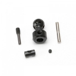 [TRAXXAS] AX5653 Differential CV output drive (machined steel) (1)/ screw pin (with threadlock) (1)/ cross pin (1)/ drive pin (1)