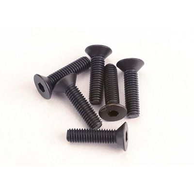 [˾ũ] AX2552 [TRAXXAS] AX2552 Screws countersunk machine (6) (hex drive)