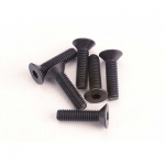 [TRAXXAS] AX2552 Screws countersunk machine (6) (hex drive)