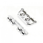 [TRAXXAS] AX5634 Lightbar front bumper (chrome) (1) roof lightbar (chrome) (1)
