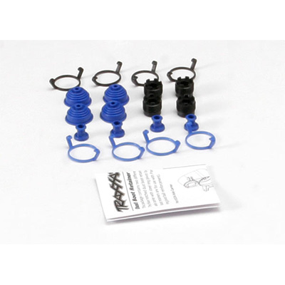 [˾ũ] AX5378X [TRAXXAS] AX5378X Pivot ball caps (4)/ dust boots rubber (4)/ dust plugs rubber (4)/ dust boot retainers black (4) blue (4)