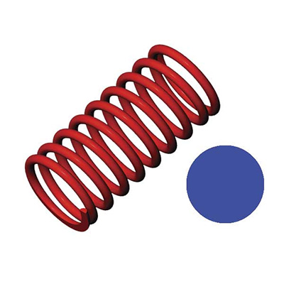 [�˾���ũ] AX5444 [TRAXXAS] AX5444 Spring shock (red) (GTR) (5.9 rate blue) (std. rear 120mm) (1 pair)