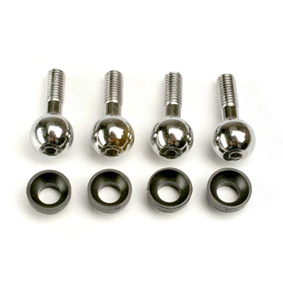 [�˾���ũ] AX4933 [TRAXXAS] AX4933 Pivot balls (4)/ pivot ball cap bushings (4)