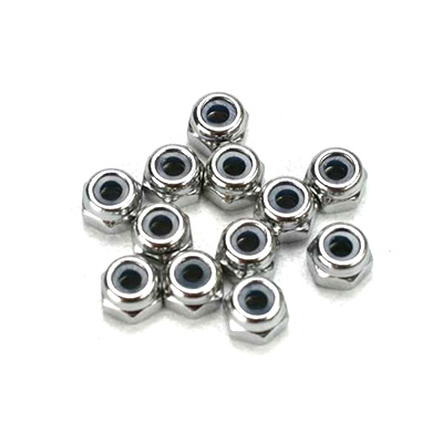 [�˾���ũ] AX5158 [TRAXXAS] AX5158 Locknuts Nylon 2.5mm Revo (12)