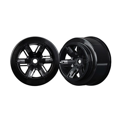 [�˾���ũ] AX7771 [TRAXXAS] AX7771 Wheels, X-Maxx, black (left & right)
