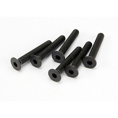 [�˾���ũ] AX4857 [TRAXXAS] AX4857 Screws, countersunk machine (hex drive) (6)