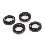 [TRAXXAS] AX7767X Spring retainer (adjuster), PTFE-coated aluminum, GTX shocks (4) (assembled with o-ring)