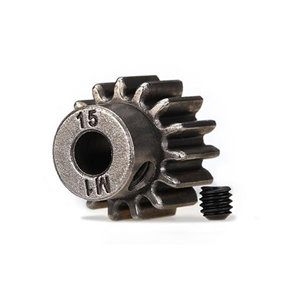 [�˾���ũ] AX6487 [TRAXXAS] AX6487 Gear, 15-T pinion (1.0 metric pitch) (fits 5mm shaft)/ set screw