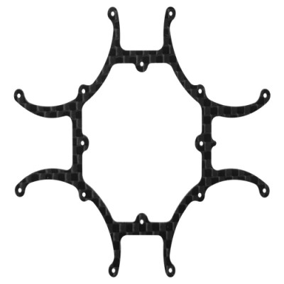 [�˾���ũ] IDTBL457-CF [RAKONHELI] Rakonheli CNC 3K Pure Carbon Fiber Main Frame (1.0mm)- Blade Inductrix FPV BL �ɼ�