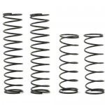 [TEAM LOSI] Team Losi Front, Rear Shock Spring Set (4) (Black - Medium) (Ten-T/810/TEN-SCTE/TEN-SCT Nitro)