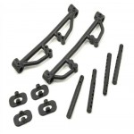 [TEAM LOSI] Losi Front/Rear Body Mount Set w/Post (TEN-RALLY/TEN-SCTE/TEN-SCTE 2.0/TEN-SCT Nitro)