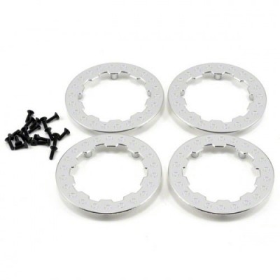 [˾ũ] LOSB7019 [TEAM LOSI] [LOSB7019] TEN-SCTE Beadlock Ring Set w/Screws (Chrome) (4)