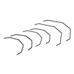 [TLR Racing] Sway Bar Set, Thick, Front/Rear: SCTE/2.0
